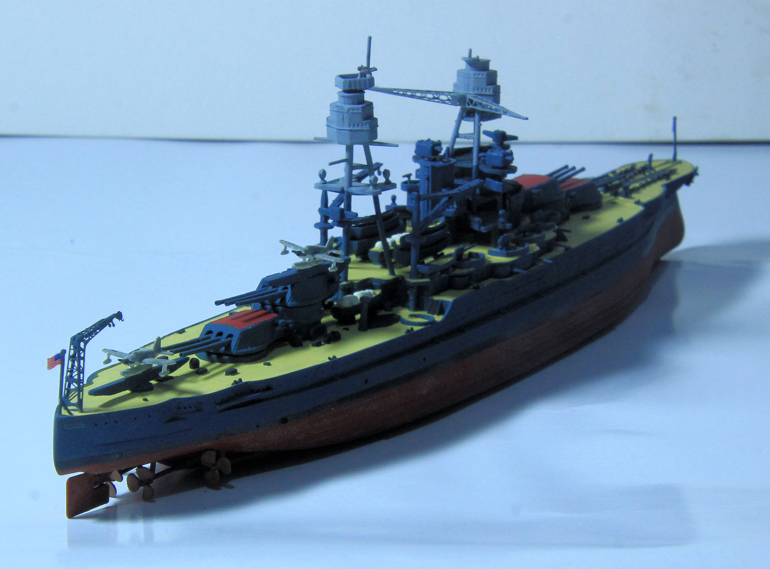 USS Arizona BB-39 Scale Models - Destination's Journey