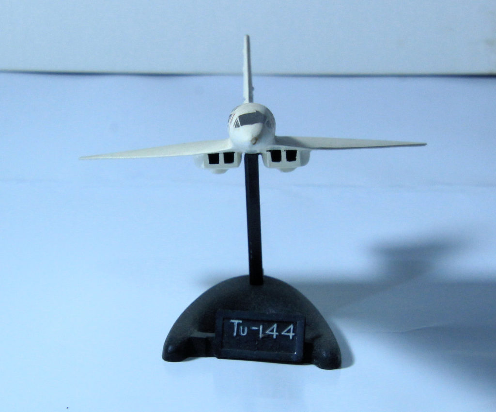 Tupolev Tu-144S in Aeroflot Markings 1/360 Scale Model by Academy