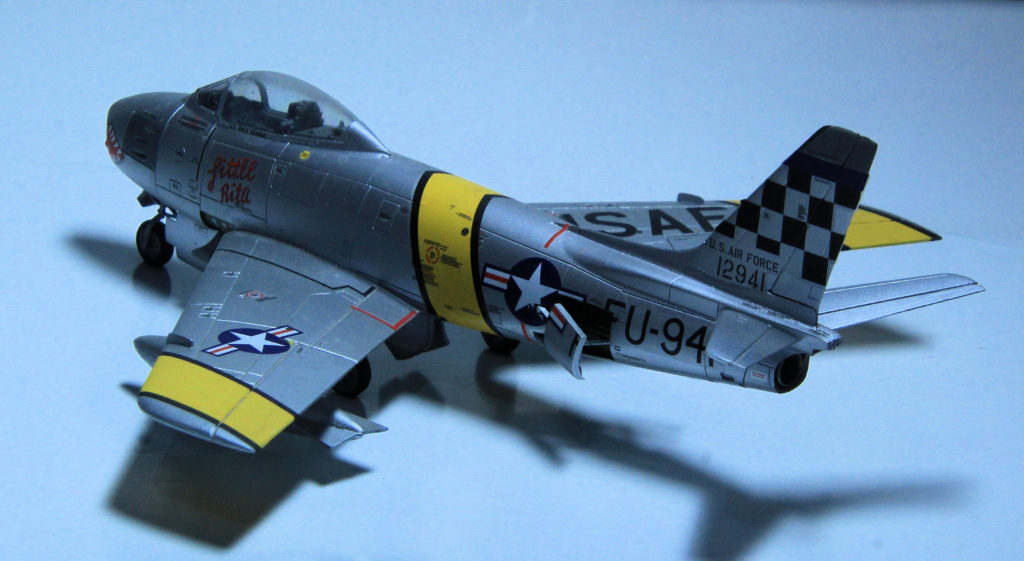 North American F-86F-5-NA Sabre of the16 FIS, 51 FIG FU-941 (Lt. Dick Geiger) Suwon AB Korea 1952