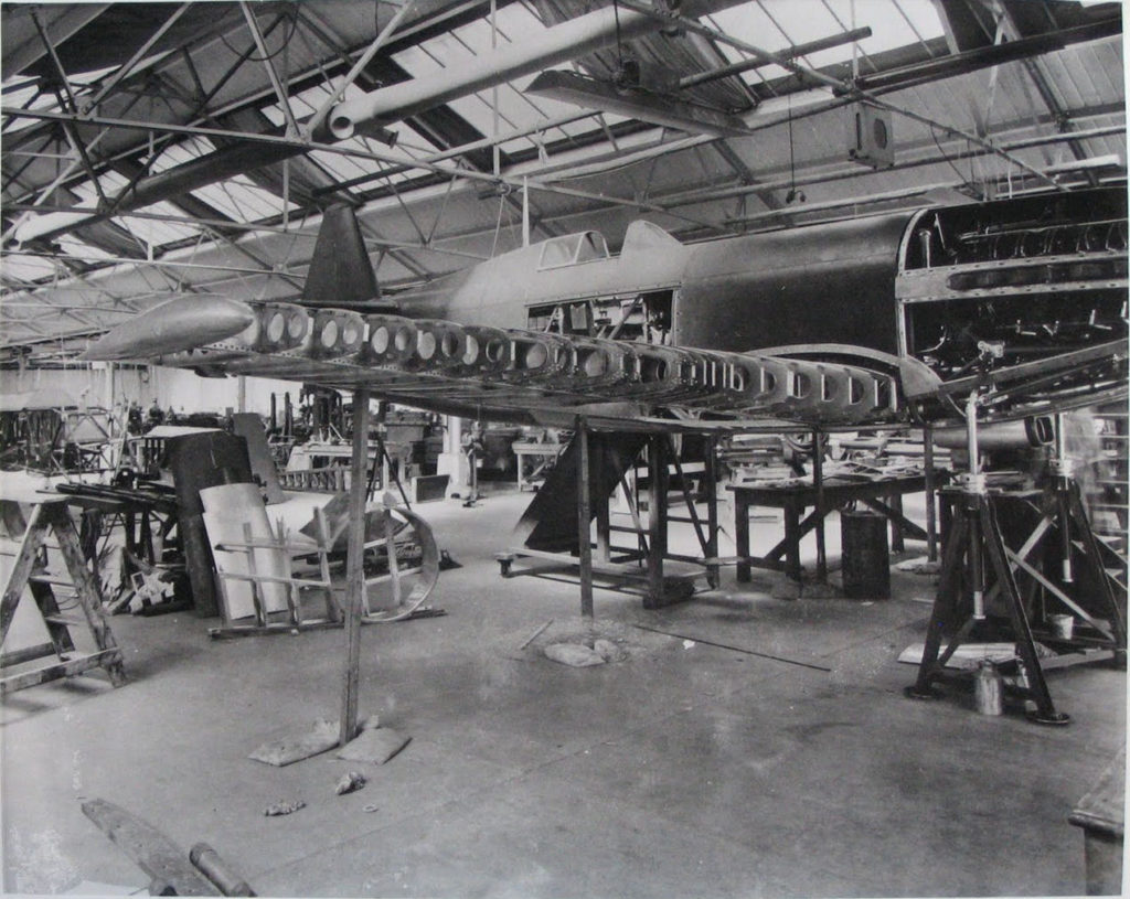 Martin Baker MB3 Under Construction