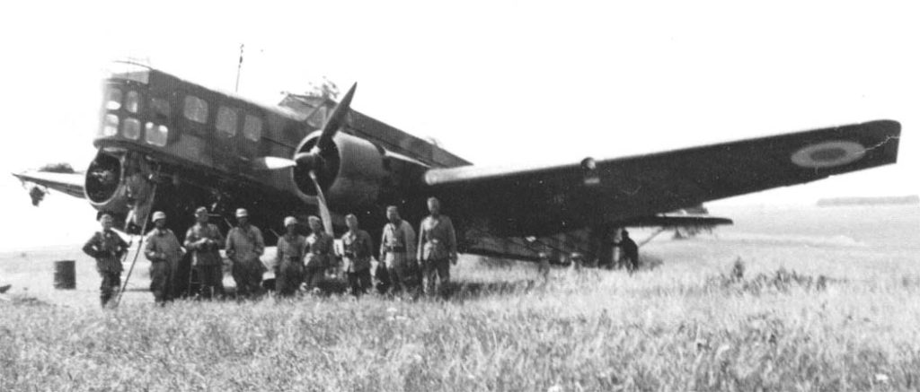 Captured Bloch MB.210