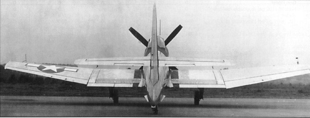 Rear View of the Kaiser-Fleetwings XBTK