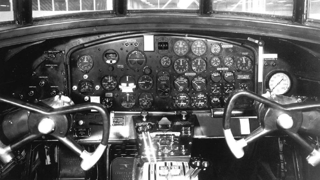 North American XB-28 Dragon Cockpit