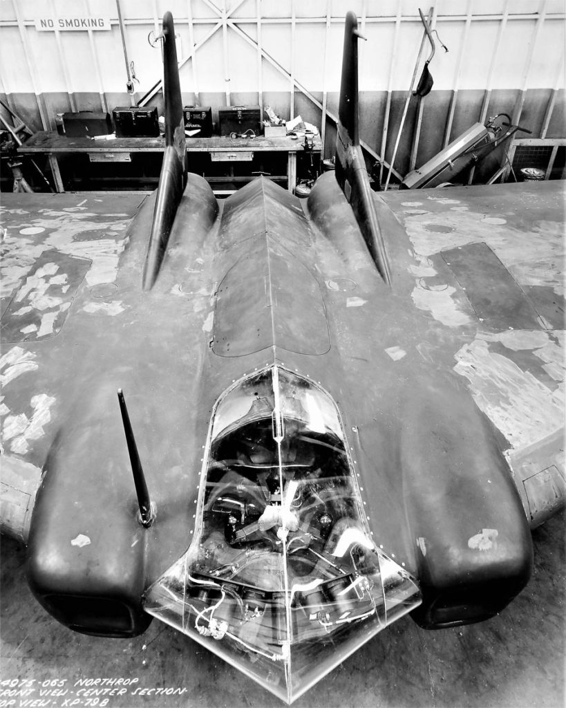 Northrop XP-79 Flying Ram Under Construction