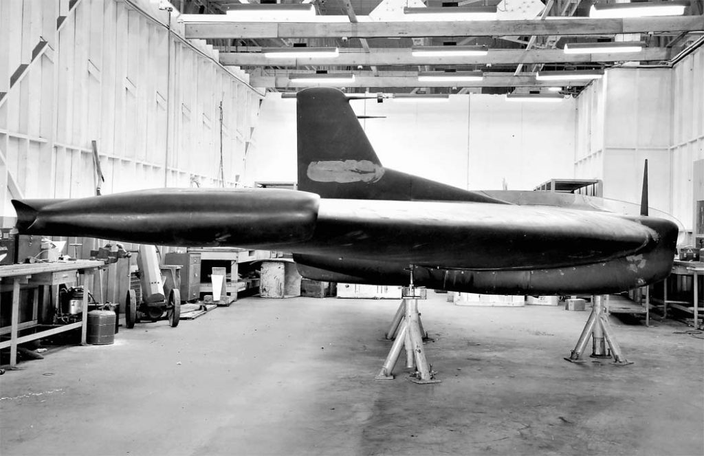 Northrop XP-79 Flying Ram Under Construction