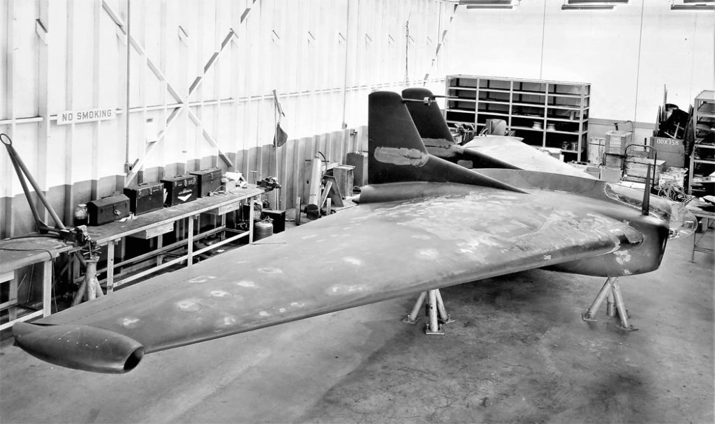 Northrop XP-79 Flying Ram Under Construction