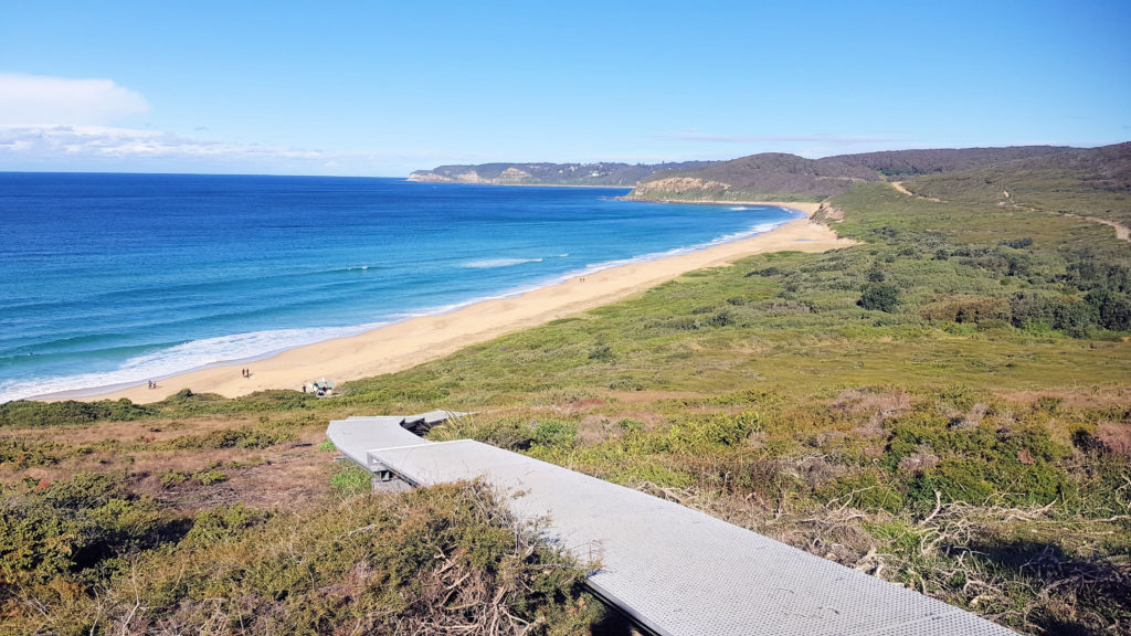 Walking Trail Down to Burwood Beach