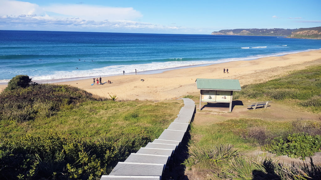 Walking Trail Down to Burwood Beach