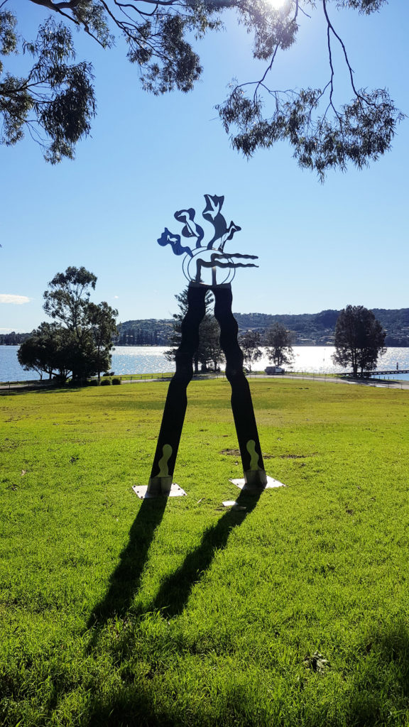 Sculpture Outside the Main Gallery