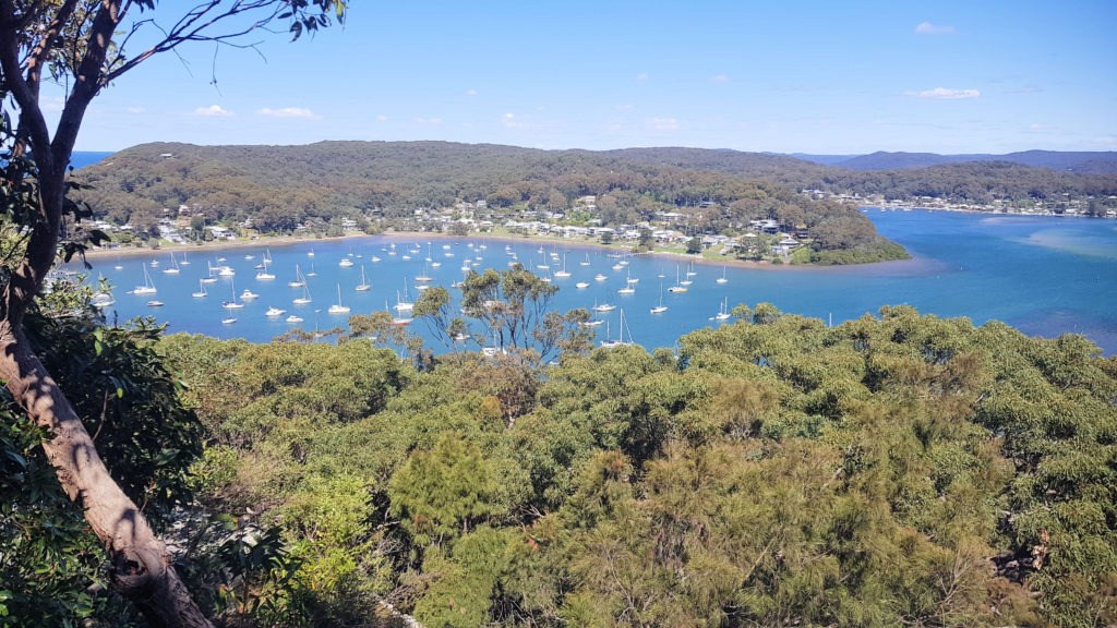 The View Over Brisbane Water From Allen Strom Lookout