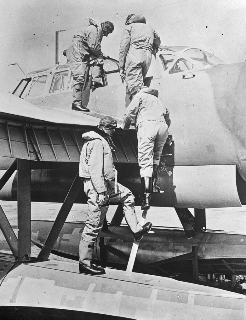 Fokker T.VIII Flaps Detail