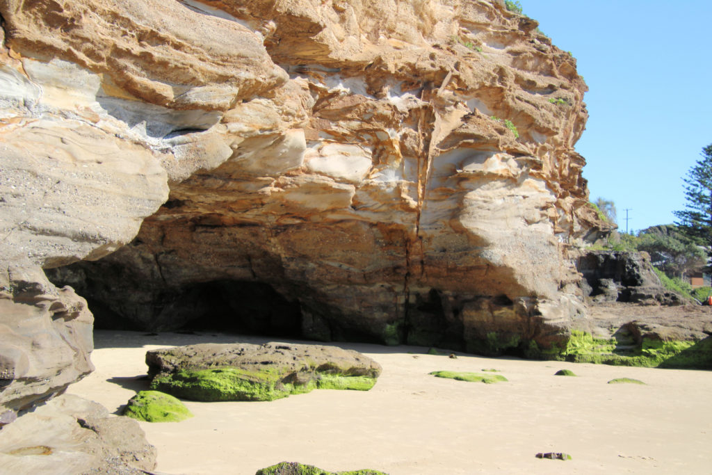 The Large Sea Cave at Caves Beach