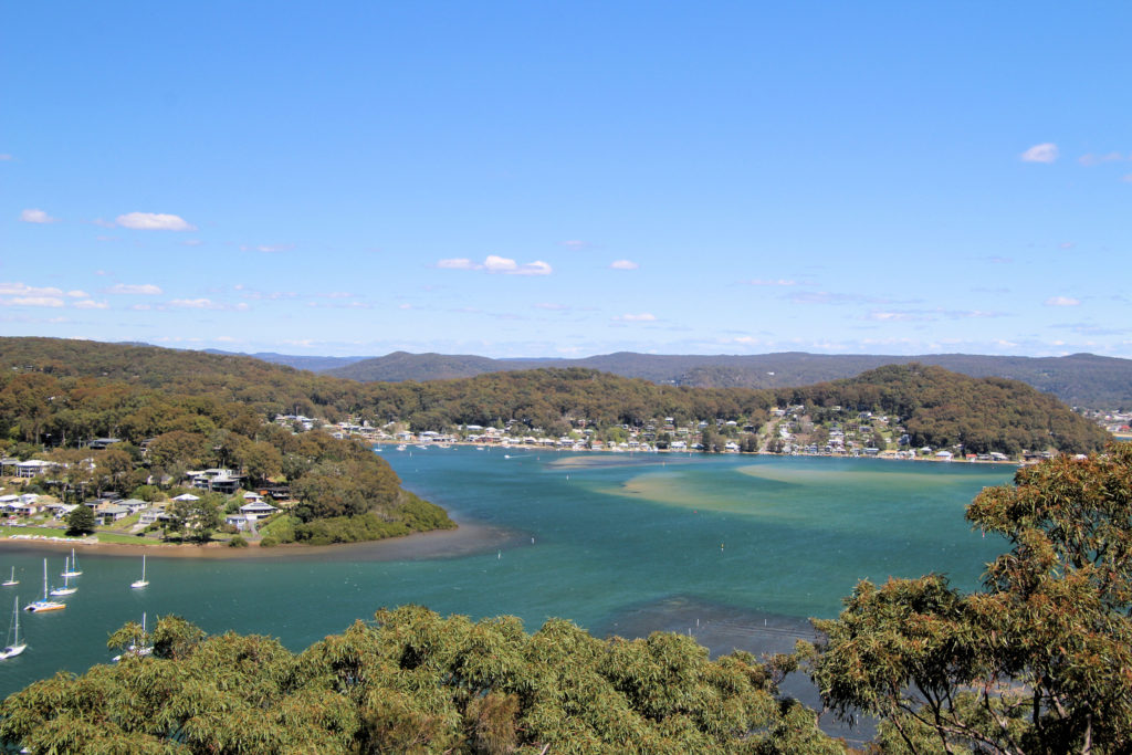 The View Over Brisbane Water From Allen Strom Lookout