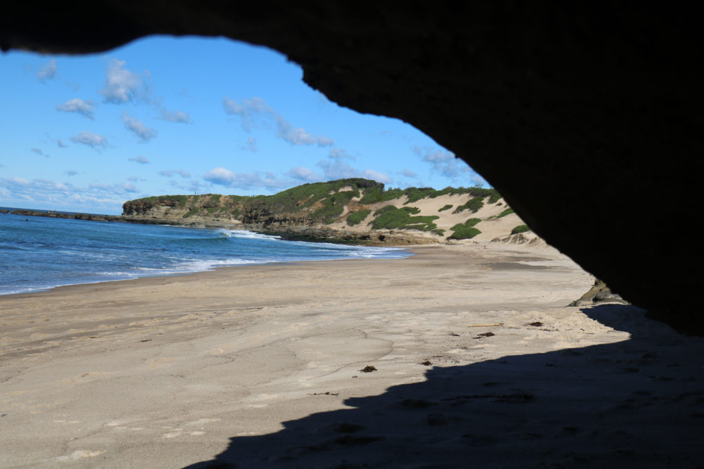 Looking Towards Soldiers Point and Pebbly Beach