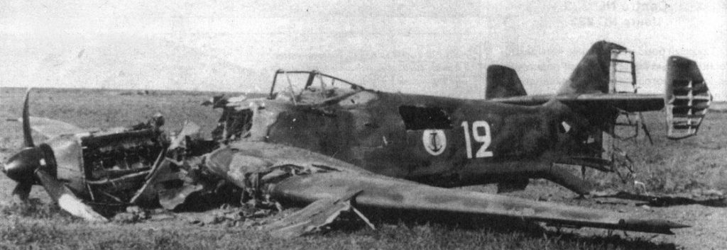 Loire-Nieuport LN.411 from AB4 squadron, shot down in the Boulogne area, May 1940