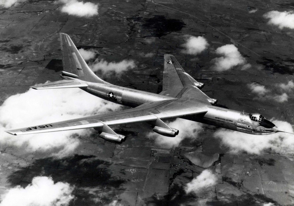 Convair YB-60 in flight (S/N 49-2676)