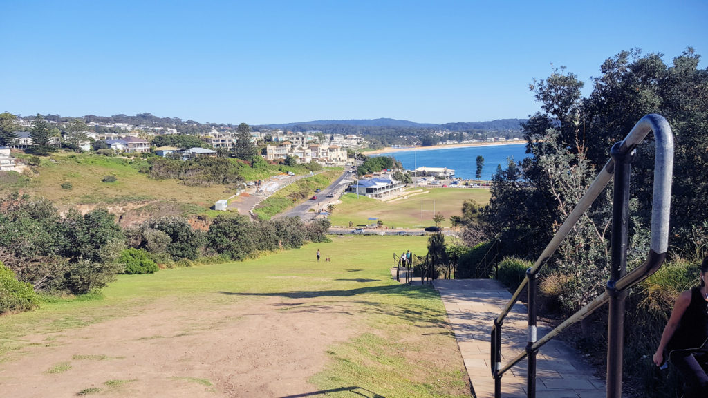 Looking Down From the Skillion Towards Terrigal