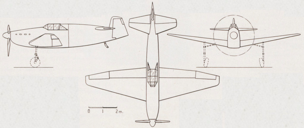 SNCAO 200 3-View Diagram