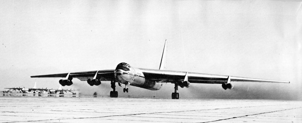 Convair YB-60 Taking Off