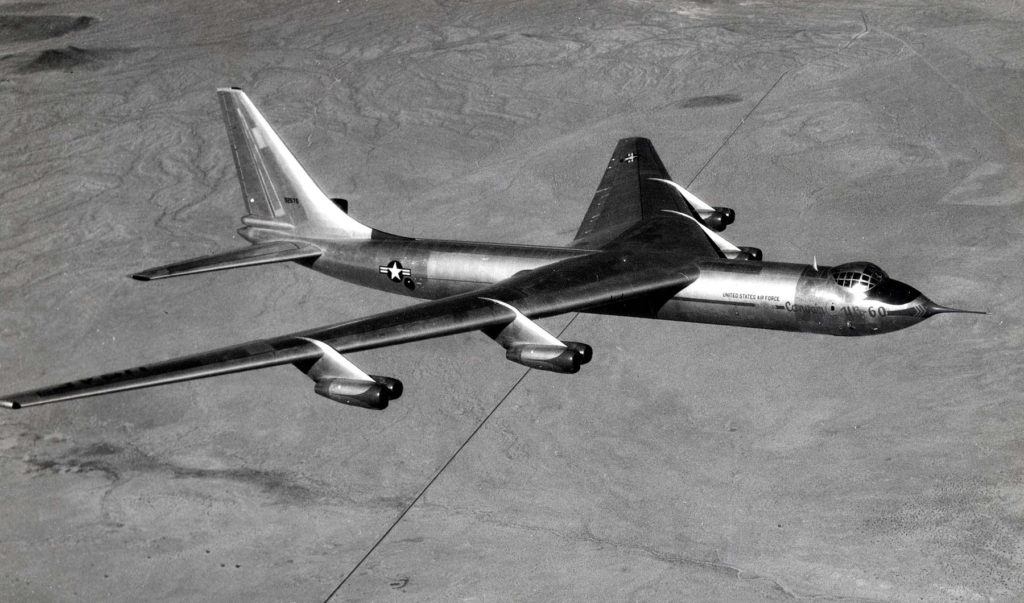 Convair YB-60 in flight (S/N 49-2676)