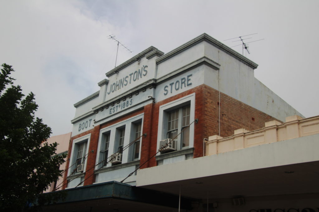 Johnston's Boot Store Facade