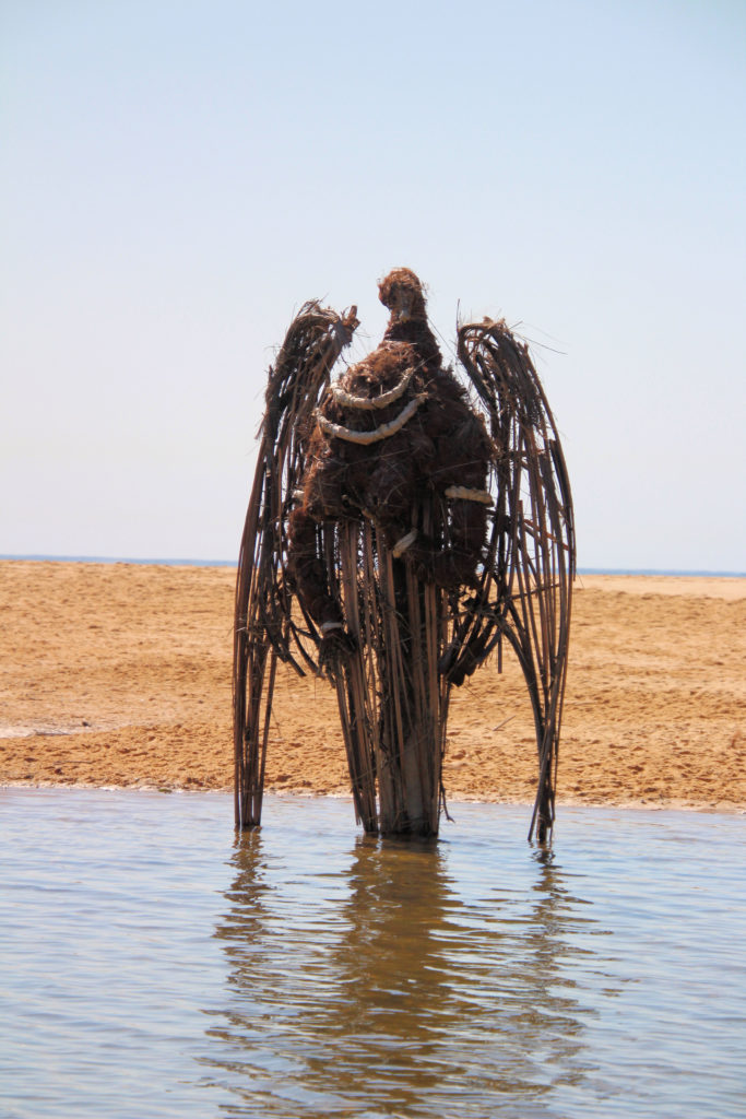 Sculpture in Terrigal Lagoon