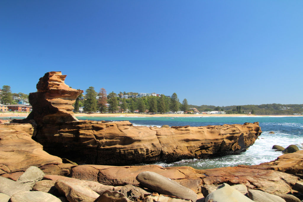 Rock Formation at Avoca Beach