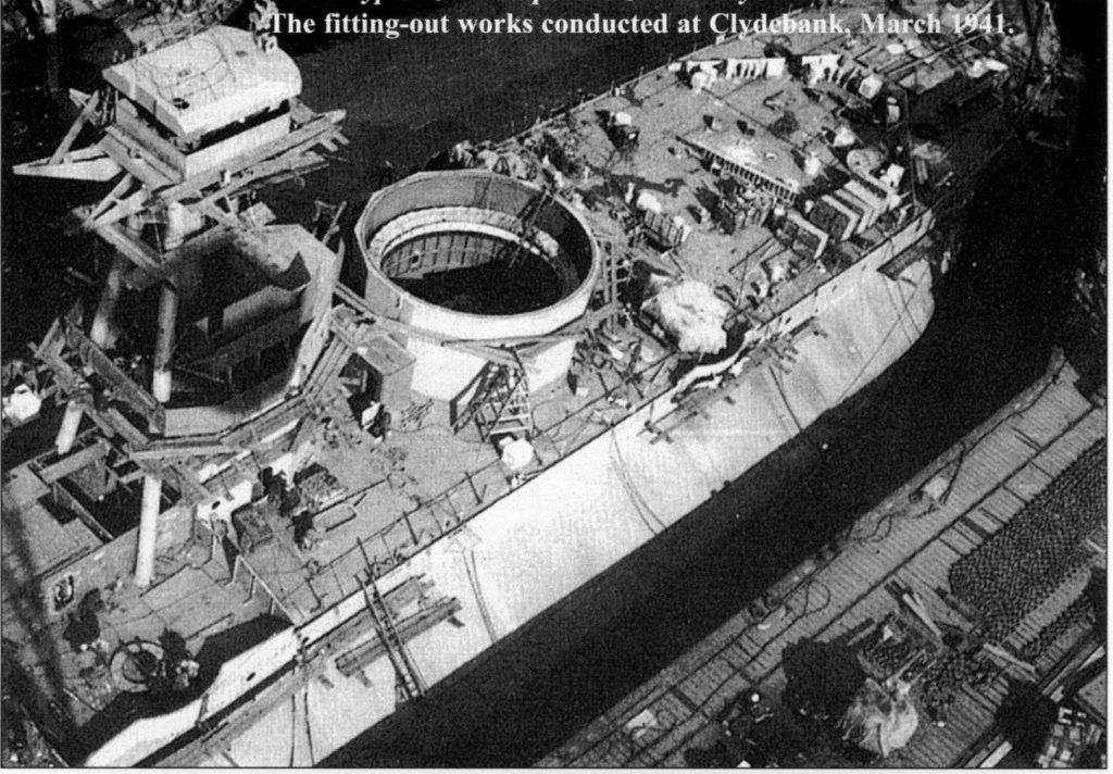 HMS Roberts Fitting Out March 1941