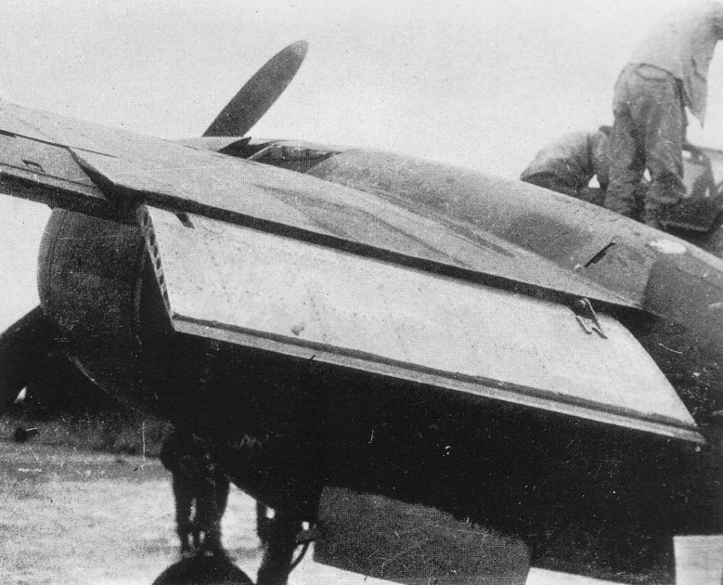 Mitsubishi Ki-83 Flaps