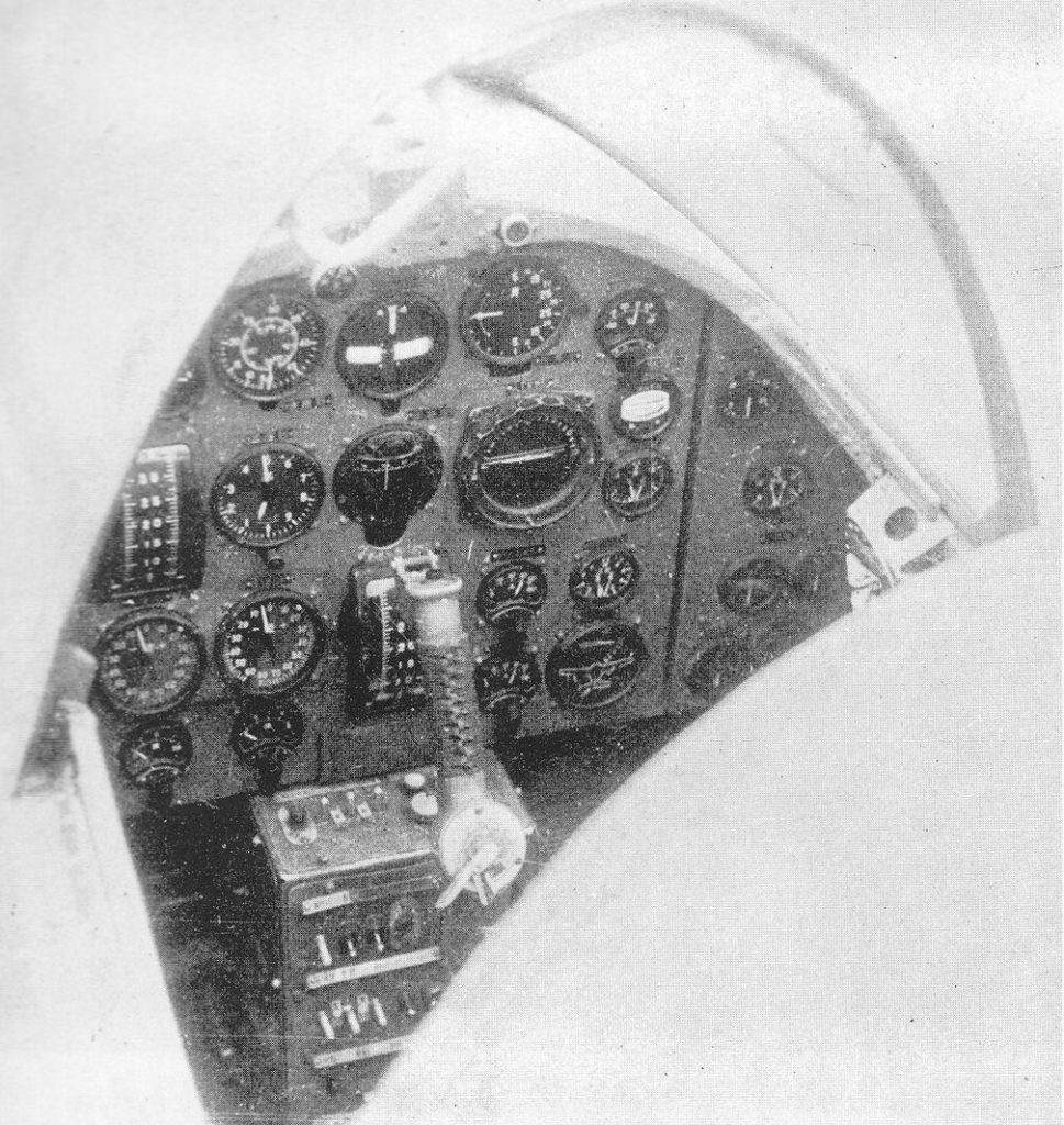 Mitsubishi Ki-83 Cockpit