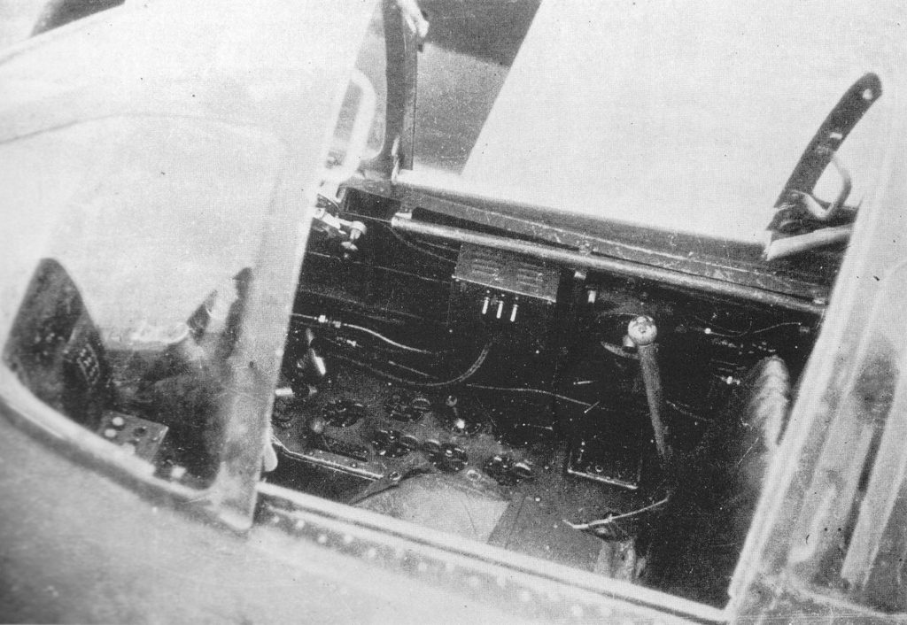 Mitsubishi Ki-83 Cockpit