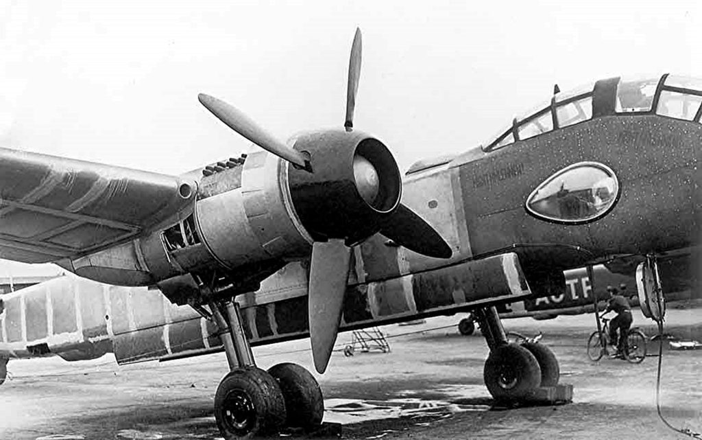 Junkers Ju 288 V5 with Jumo 222AB May 1941