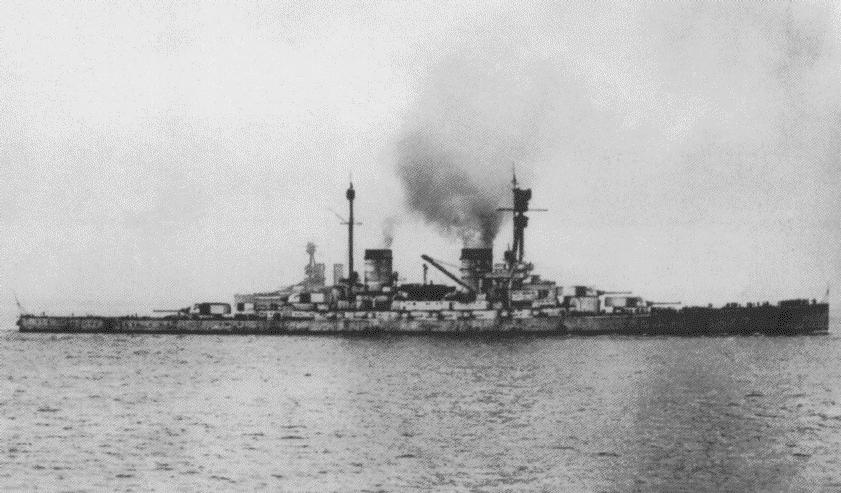 SMS Hindenburg at Scapa Flow