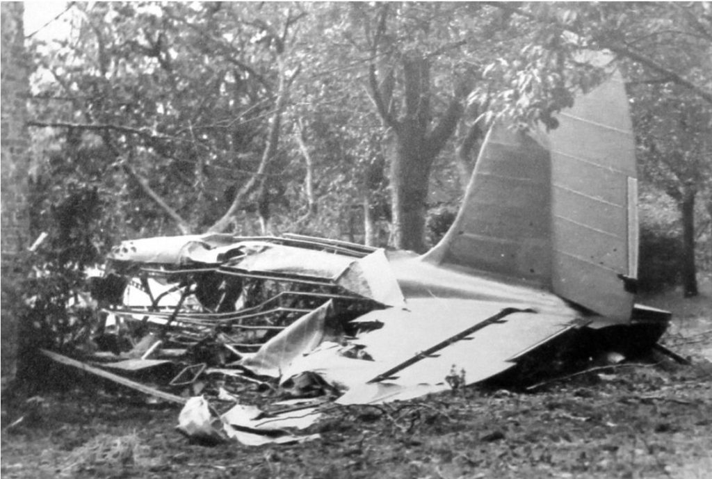 Stampe SV-10 Crash of 10 Oct. Both the pilot and chief-designer, who was on board at the time were killed