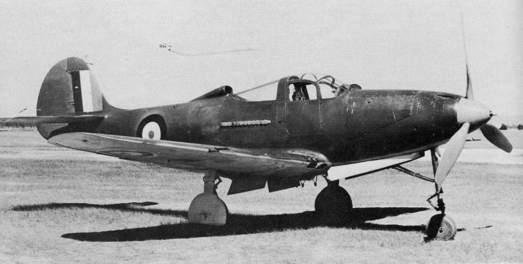 A53-1 Bell P-39F-1-BE (ex USAAF 41-7119) flown by Flight Lieutenant Davidson from No. 24 Squadron