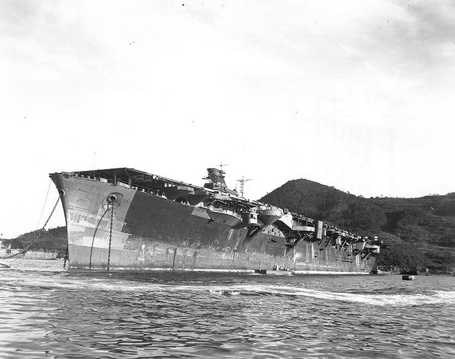 Junyō At Sasebo, September 1945