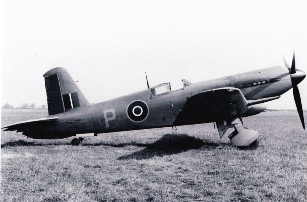 Napier Sabre powered Blackburn Firebrand prototype DD810