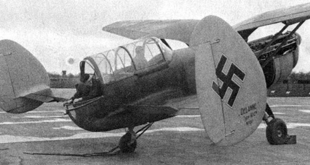 Arsenal-Delanne 10 in Luftwaffe Colours