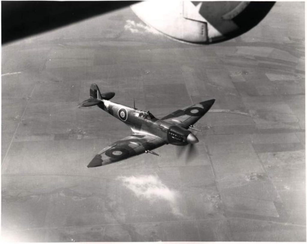 Supermarine Spitfire Mk VII EN.474 was shipped to the USA, arriving in May 1943