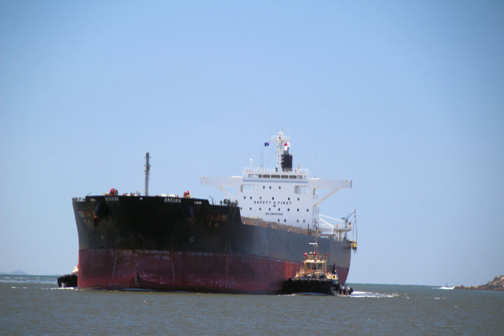 Tairyu Entering Newcastle Harbour