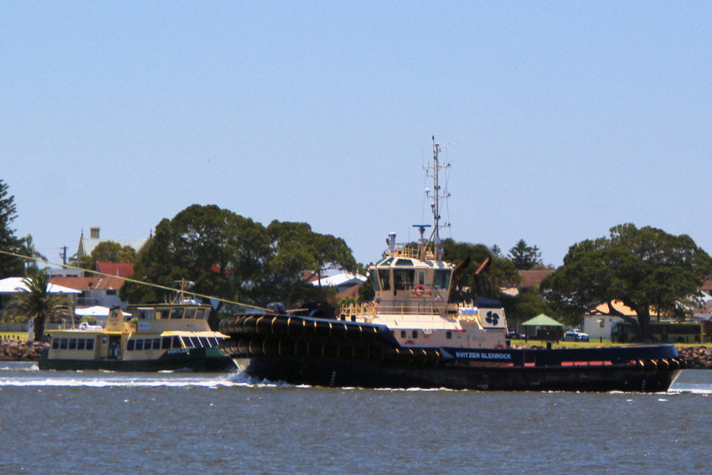 Harbour Tug Svitzer Glenrock at Newcastle Harbour 11 November 2020