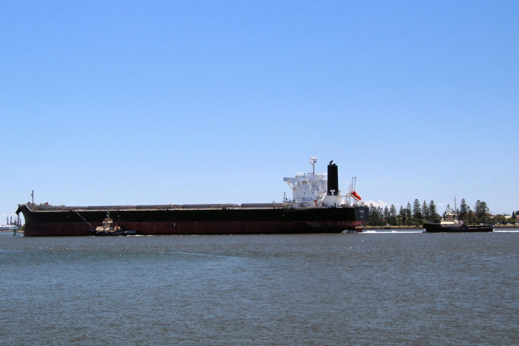 Tairyu Entering Newcastle Harbour 11 November 2020