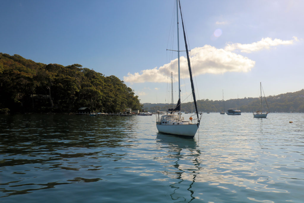 Yachts on the Pittwater