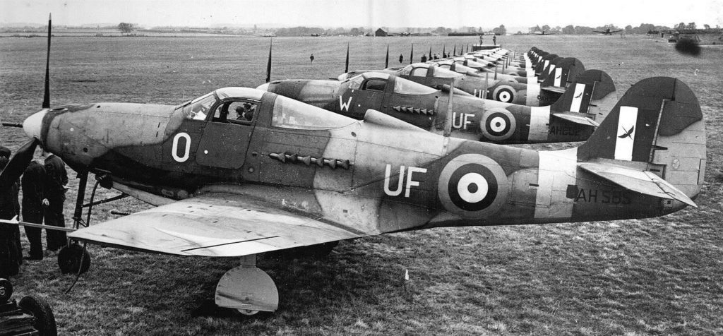 RAF Bell Airacobras of 601 Sqn