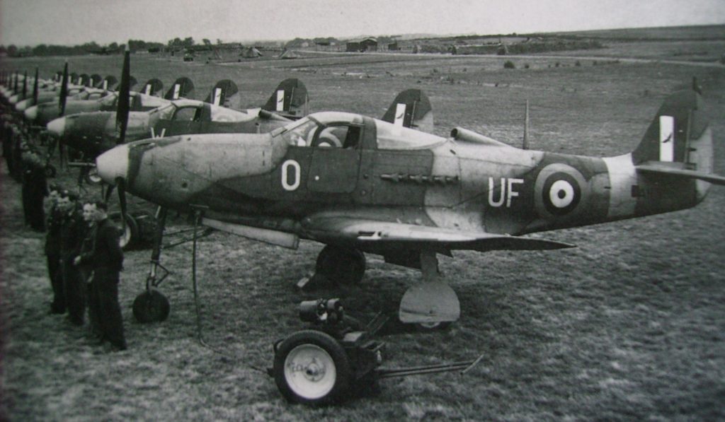 RAF Bell Airacobras of 601 Sqn