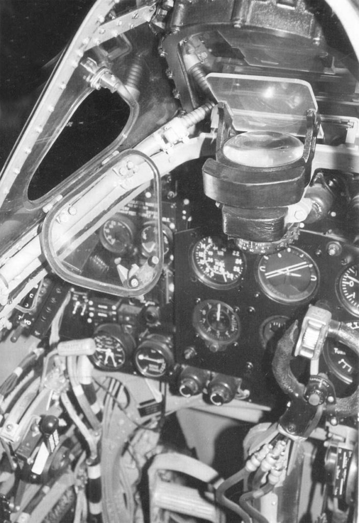 Supermarine Spitfire Mk VII Cockpit