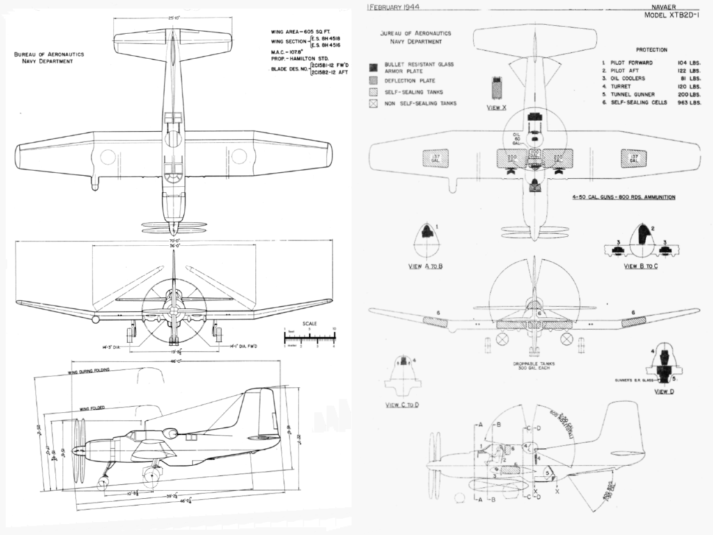 Douglas XTB2D Skypirate