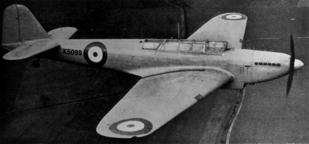 Fairey P.4/34 Light Bomber K5099