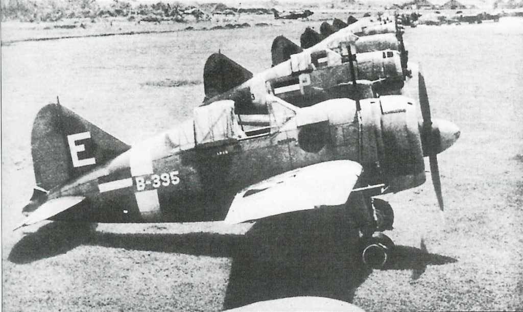 Dutch and Australian Buffaloes Abandoned at Andir March 1942