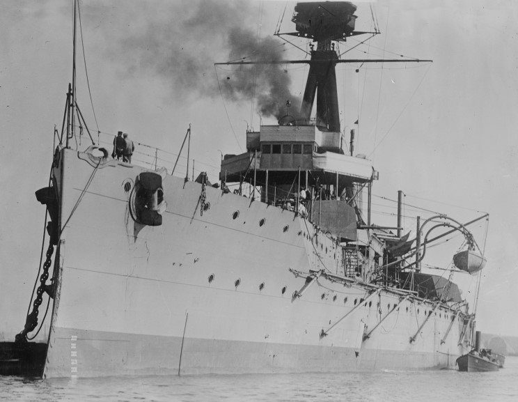 HMS Colossus in 1912